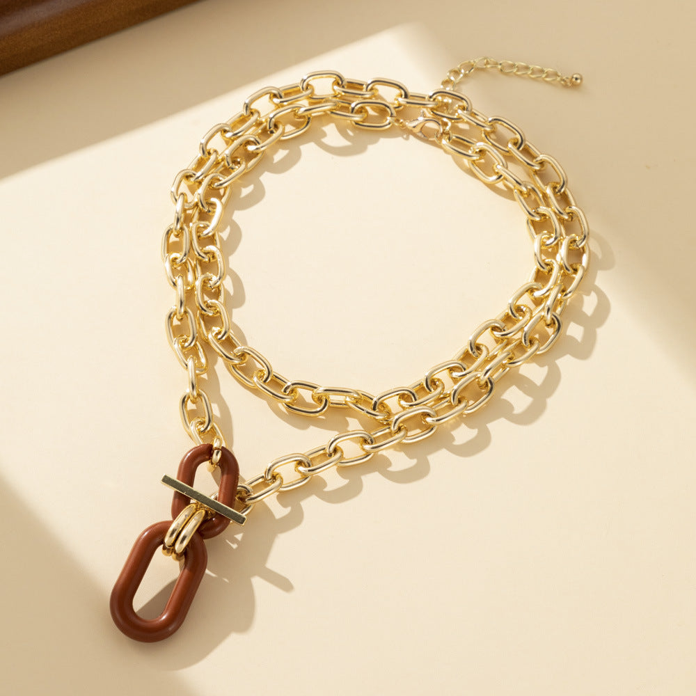 Creative Pendant Multi-Layer Necklace