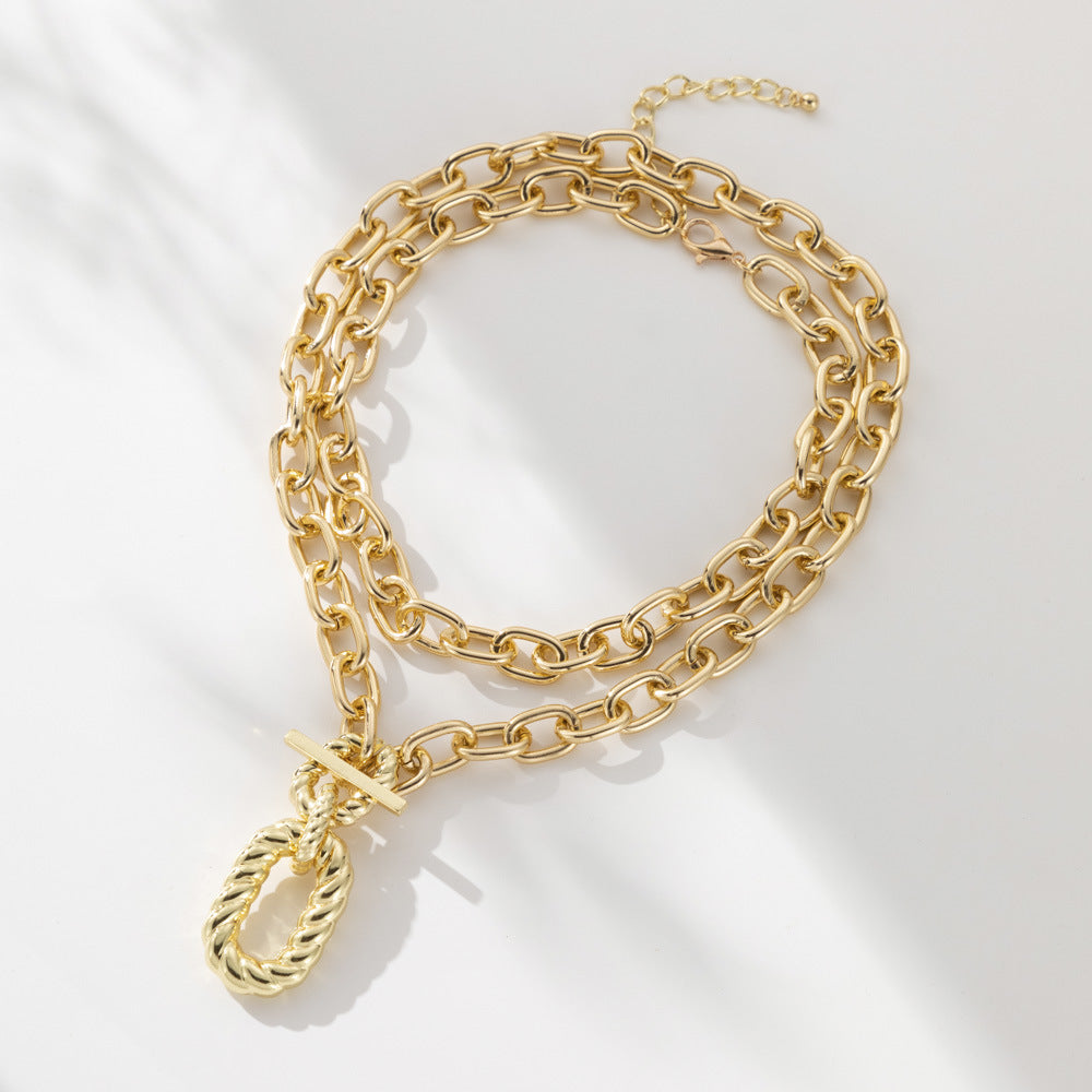 Creative Pendant Multi-Layer Necklace