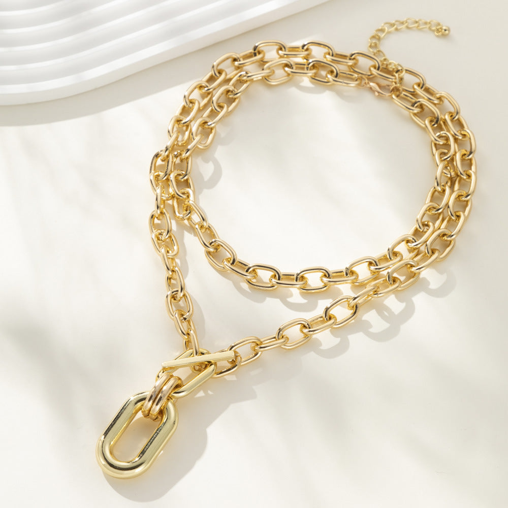 Creative Pendant Multi-Layer Necklace