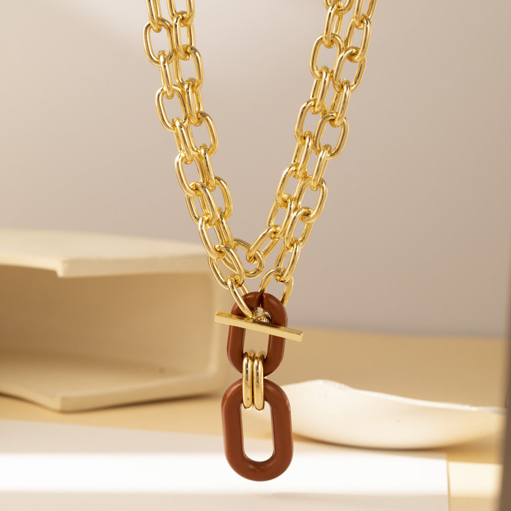 Creative Pendant Multi-Layer Necklace