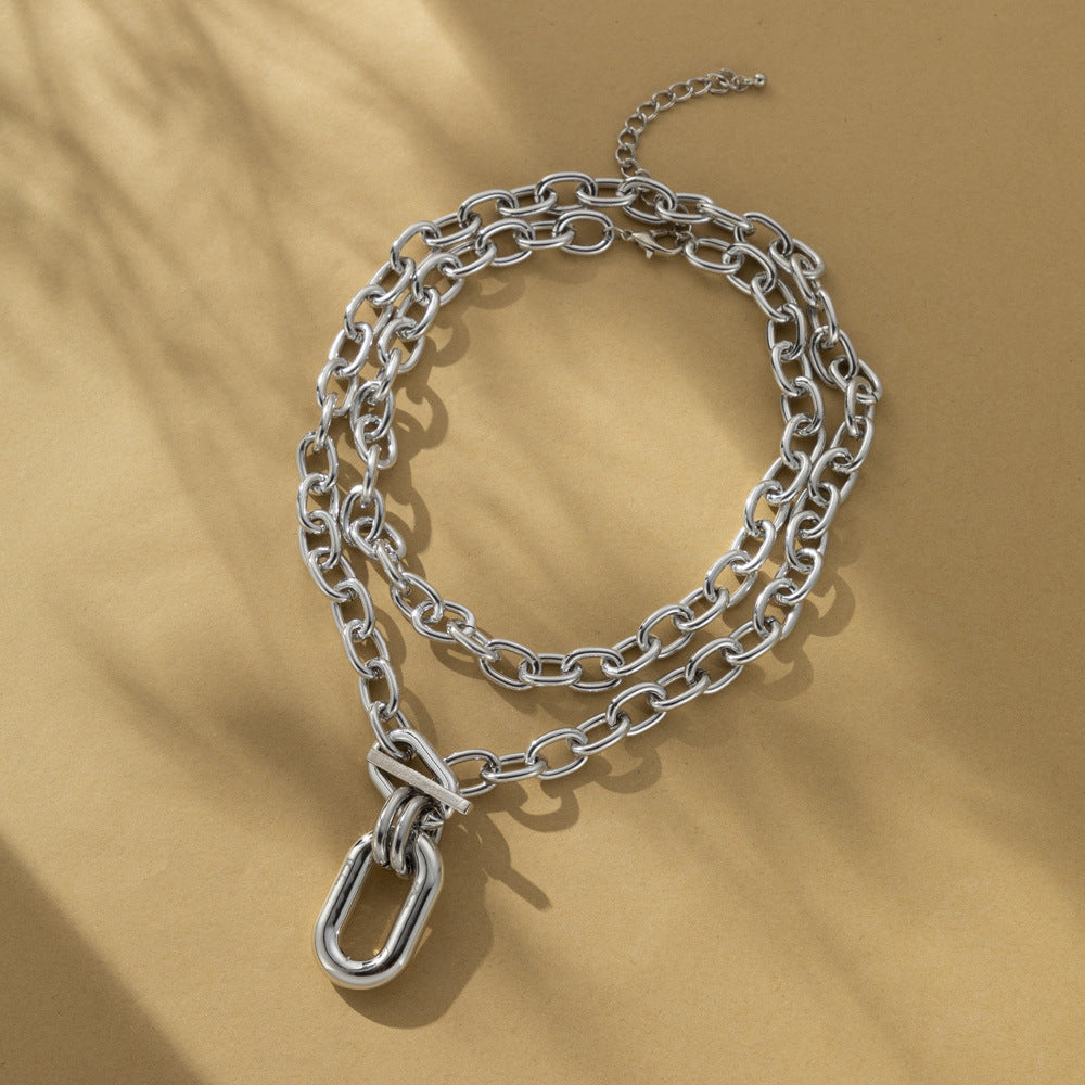 Creative Pendant Multi-Layer Necklace