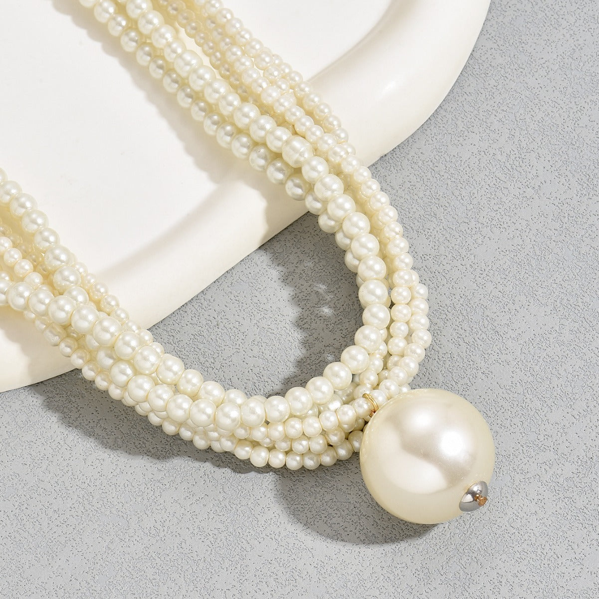 Multi-Layer Pearl Necklace