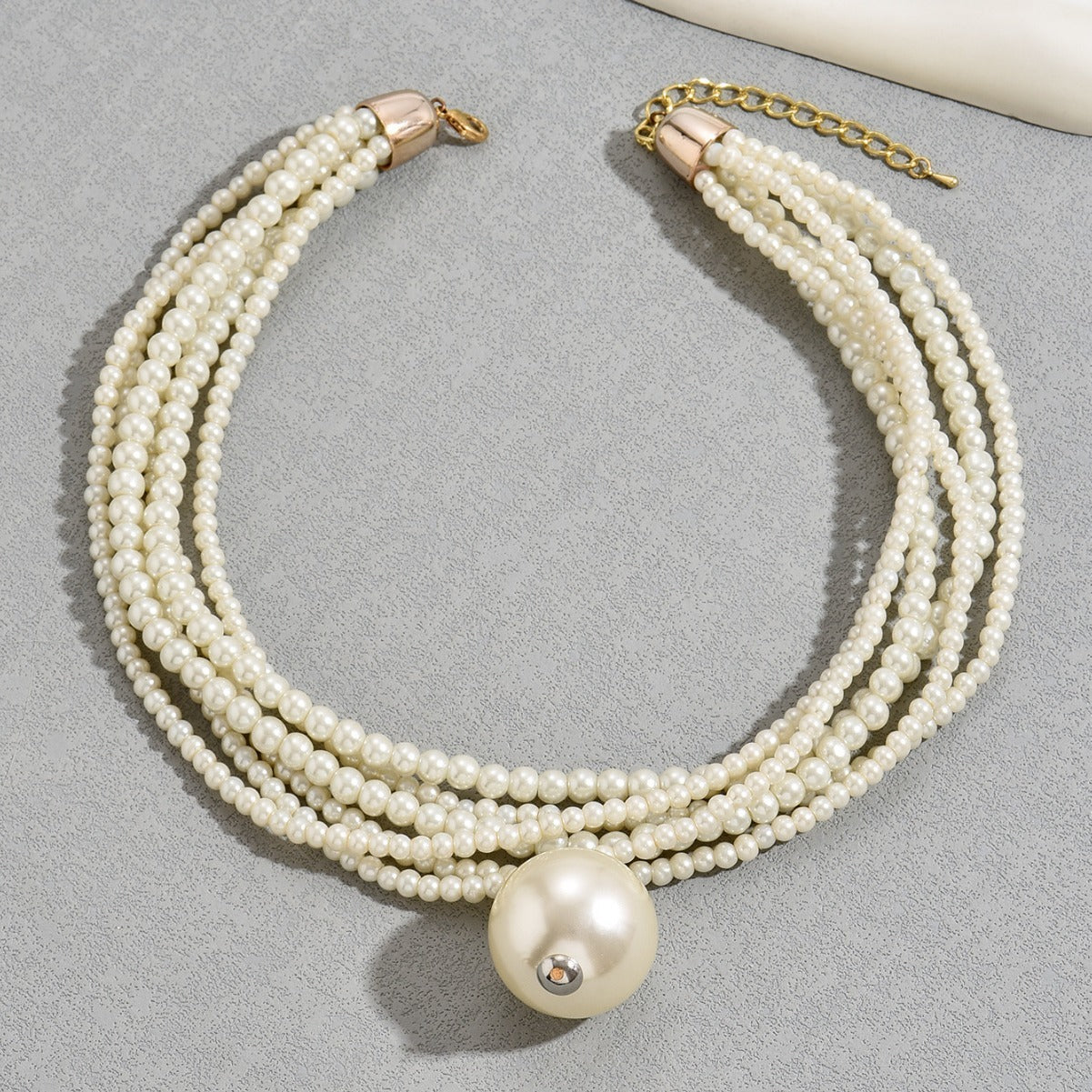 Multi-Layer Pearl Necklace
