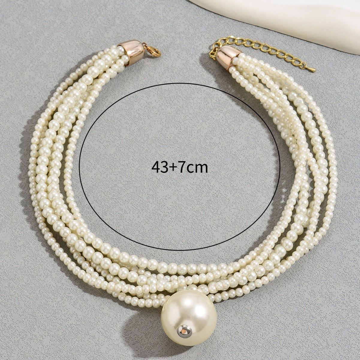 Multi-Layer Pearl Necklace
