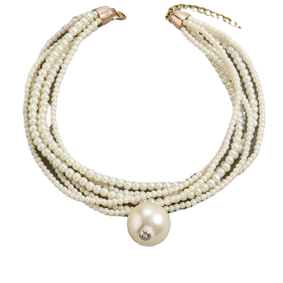 Multi-Layer Pearl Necklace
